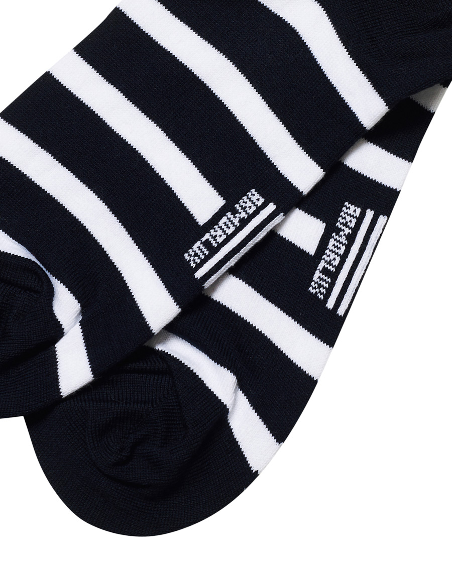 Herre | Undertøj | Armor-lux | Cotton Stripe Sock Navy/White 41-46