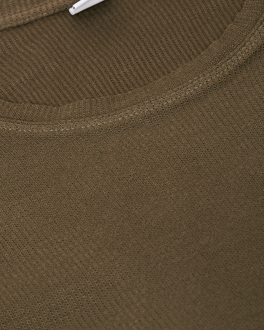 Herre | T-Shirts | Aspesi | Long Sleeve Raglan T-Shirt Military