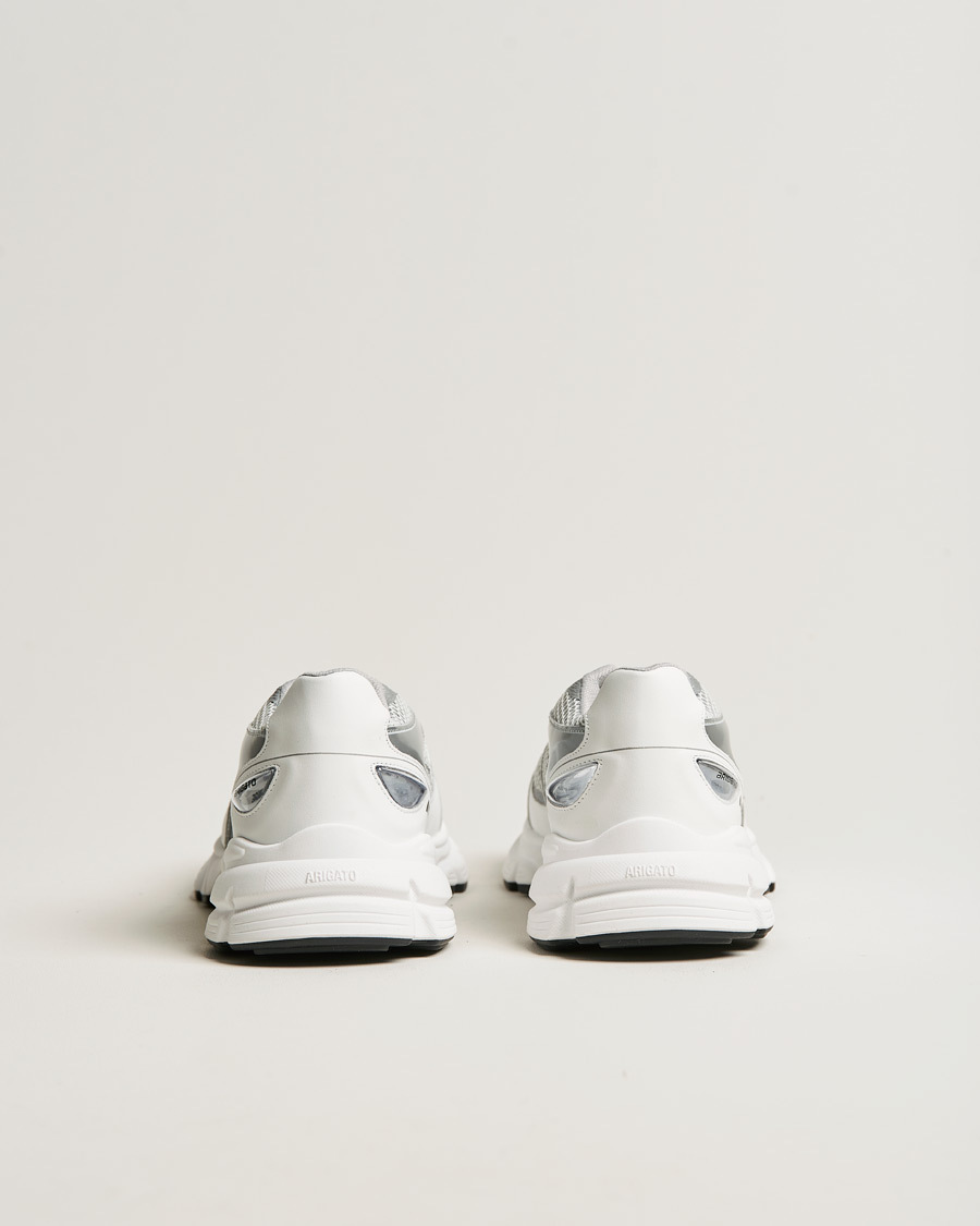 axel arigato marathon runner white silver