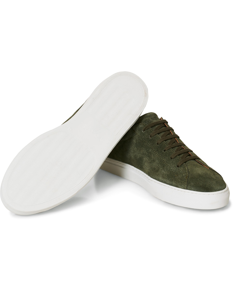 Herre | A Day's March Marching Sneaker Olive Suede 42 | A Day's March | Marching Sneaker Olive Suede 42