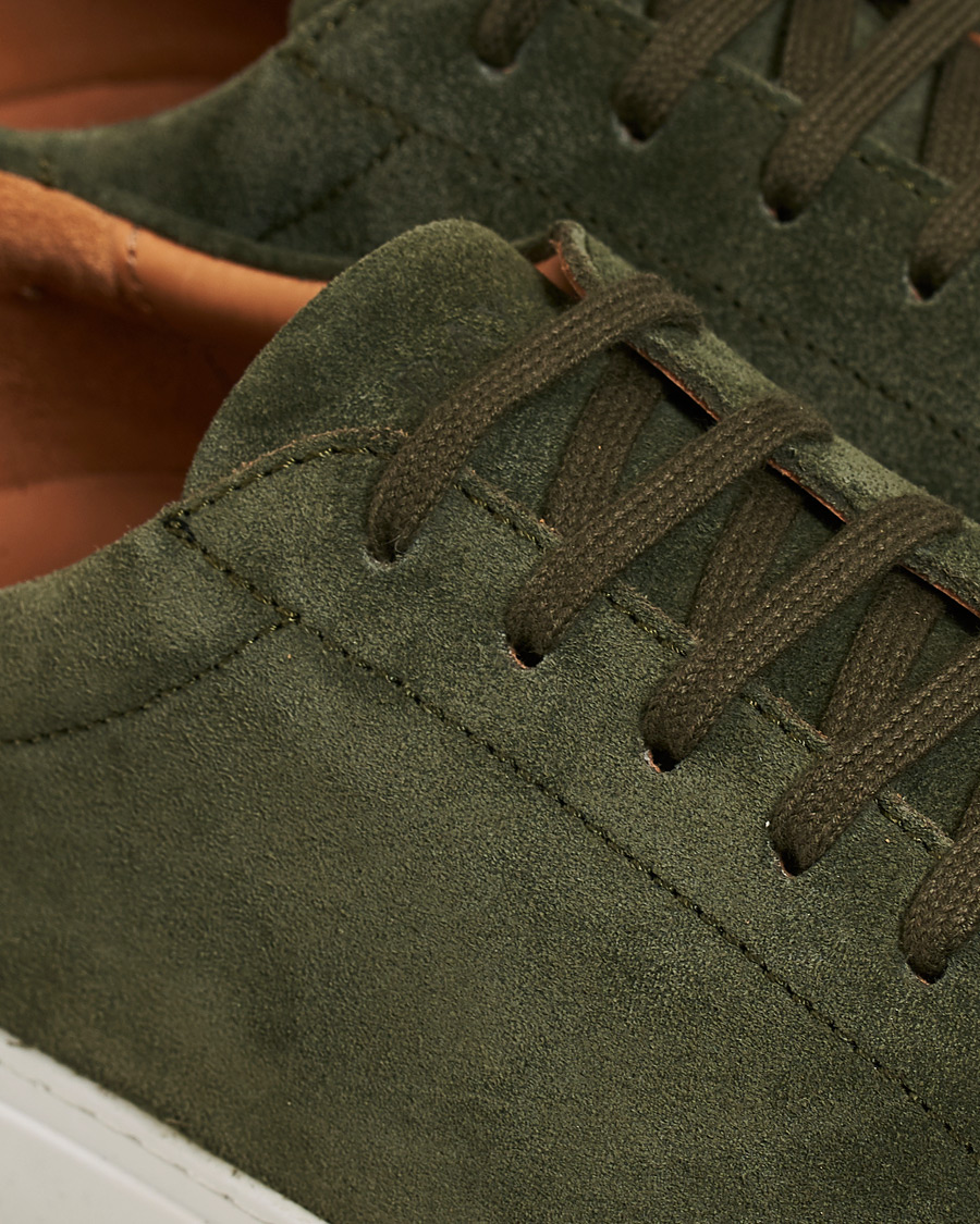 Herre | A Day's March Marching Sneaker Olive Suede 42 | A Day's March | Marching Sneaker Olive Suede 42