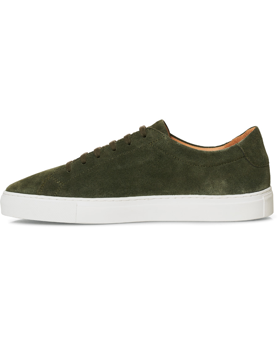 Herre | A Day's March Marching Sneaker Olive Suede 42 | A Day's March | Marching Sneaker Olive Suede 42