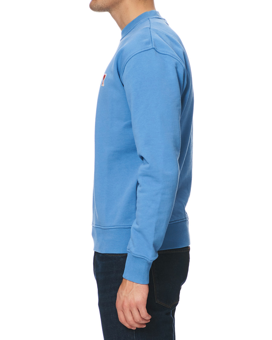 Herre | Trøjer | AMI | Heart Logo Sweatshirt Blue
