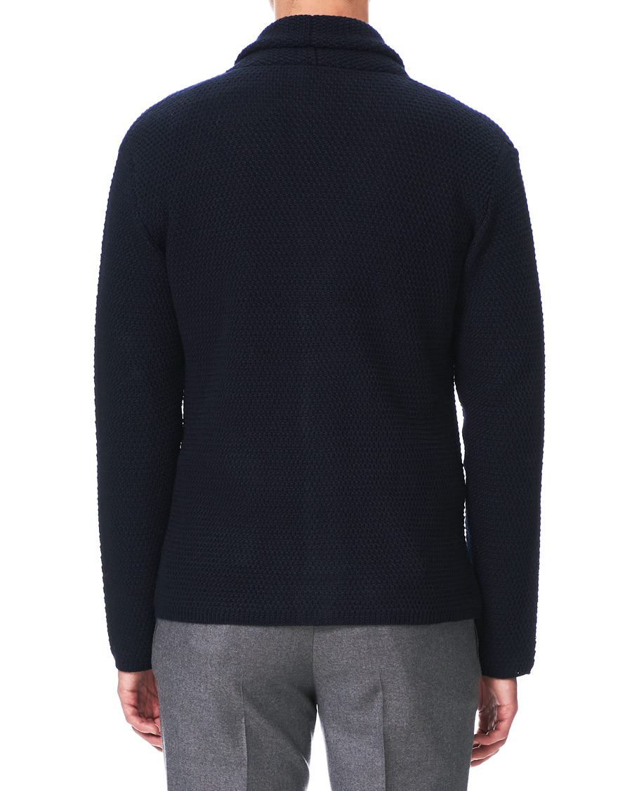 Herre | Trøjer | Altea | Shawl Collar Cardigan Navy
