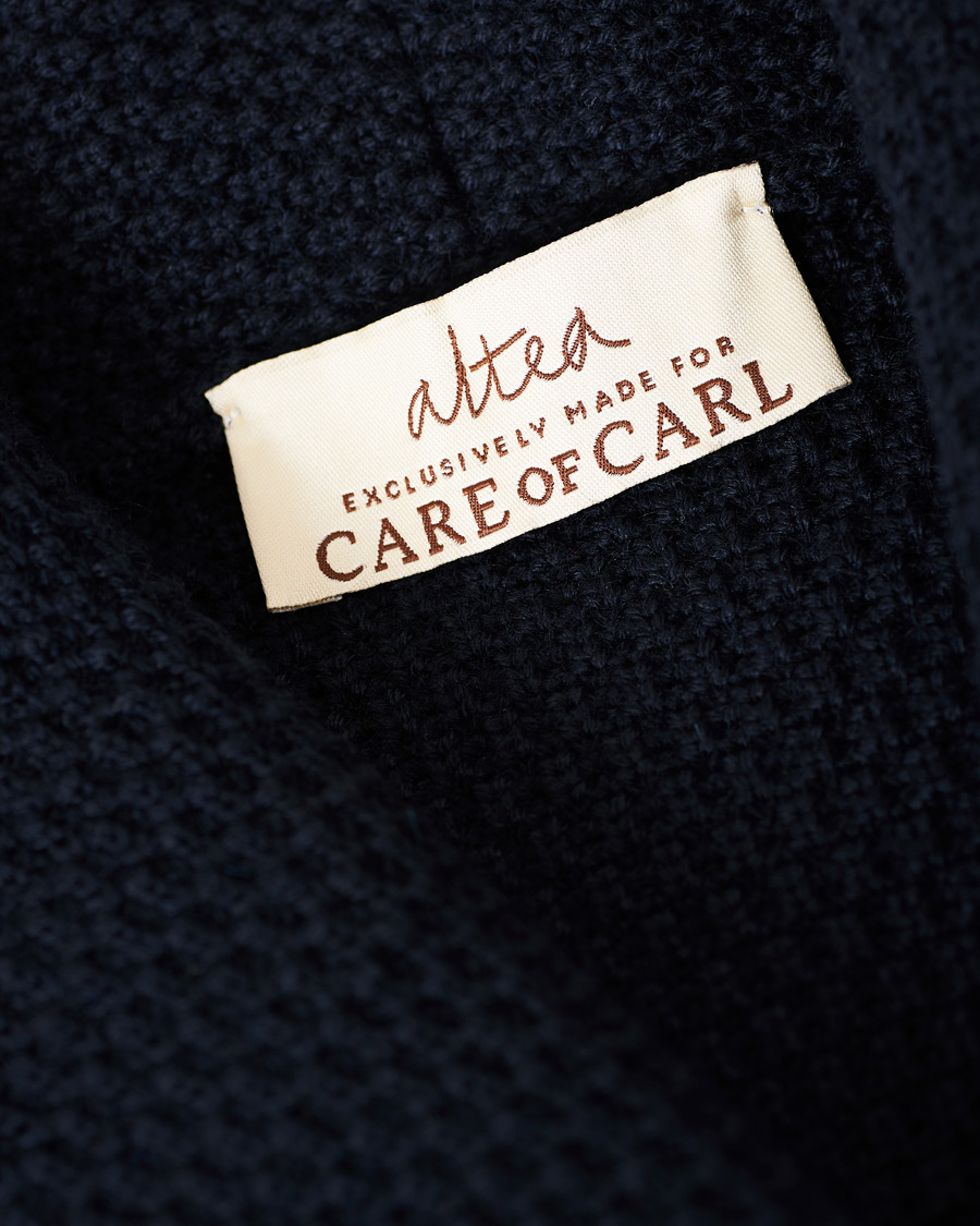 Herre | Trøjer | Altea | Shawl Collar Cardigan Navy