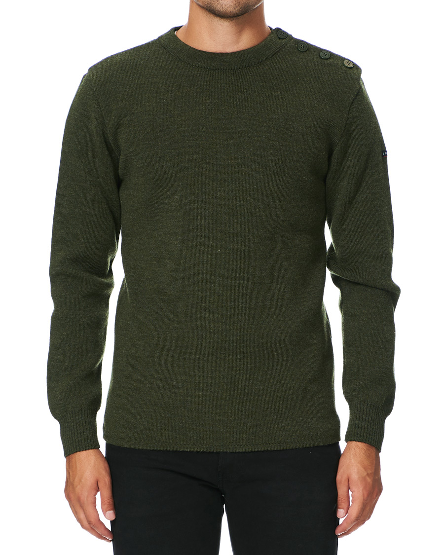 Herre | Trøjer | Armor-lux | Fouesnant Classic Sweater Dark Green
