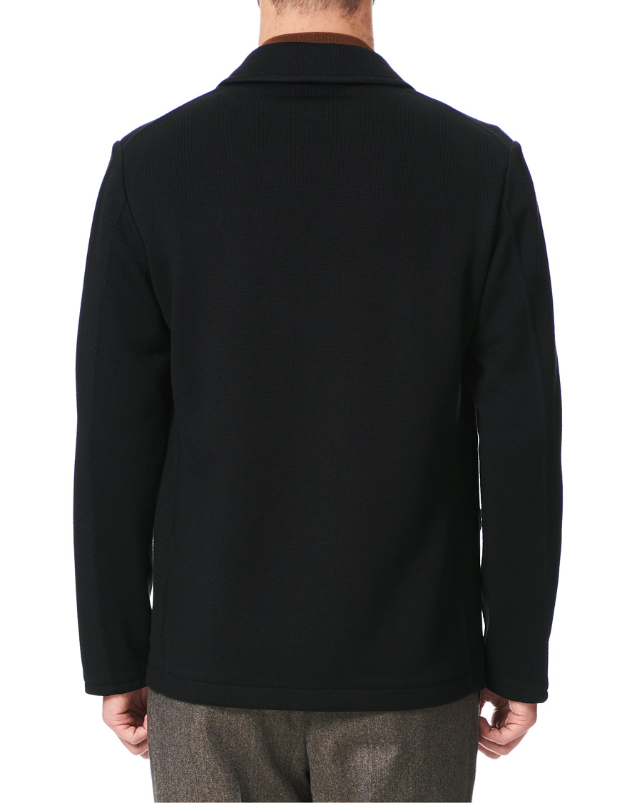 Herre | Blazere & jakker | Camoshita | Knitted Cardigan Blazer Navy