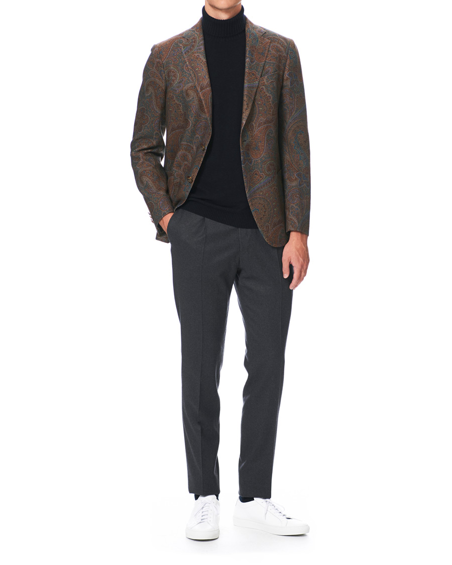 Herre | Blazere & jakker | Etro | Cashmere Paisley Blazer Brown