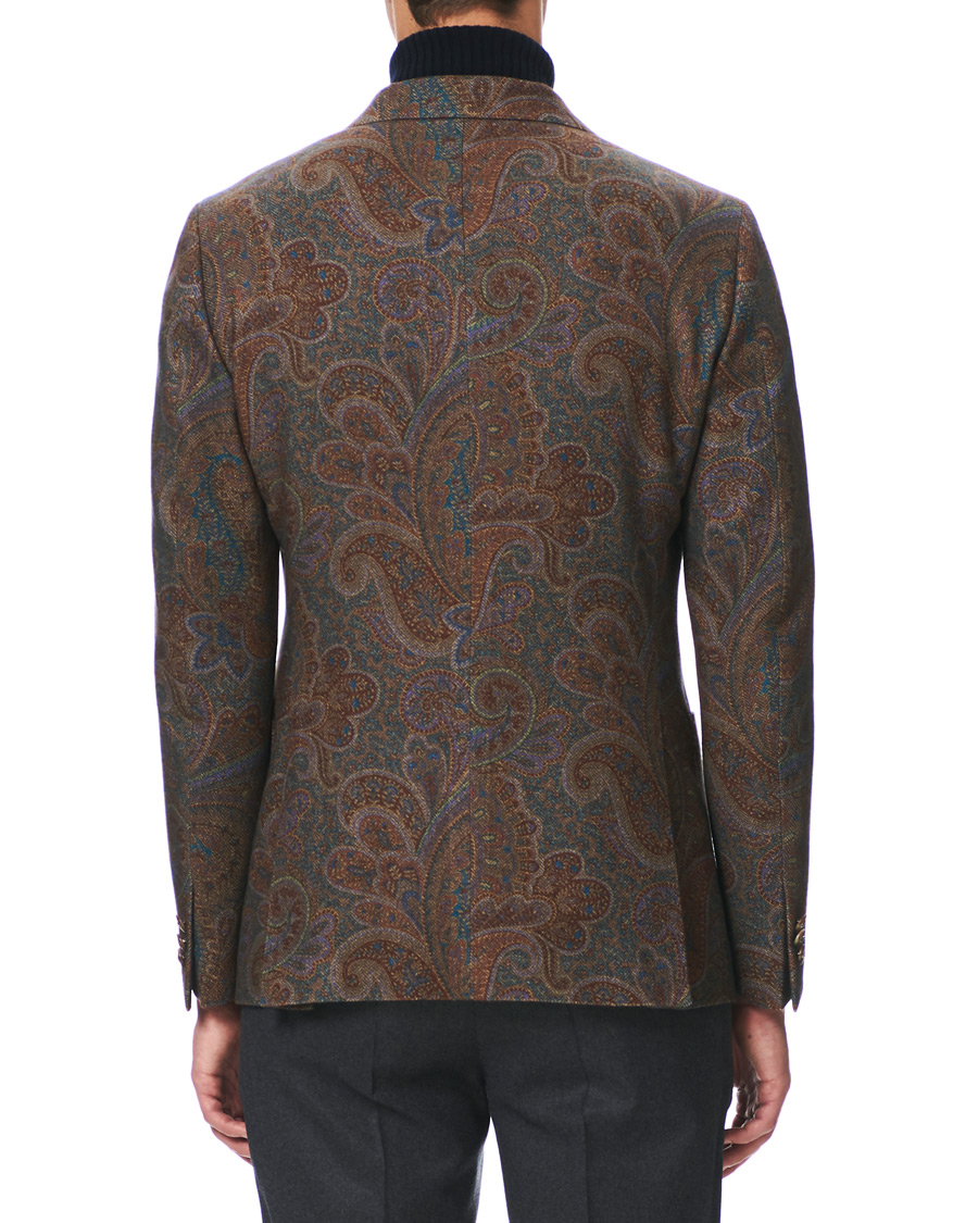 Herre | Blazere & jakker | Etro | Cashmere Paisley Blazer Brown