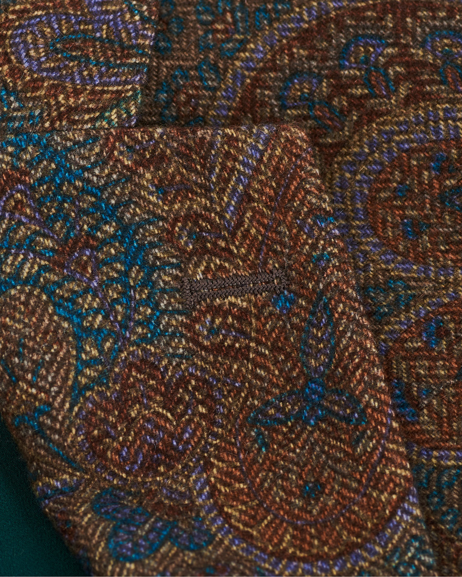 Herre | Blazere & jakker | Etro | Cashmere Paisley Blazer Brown