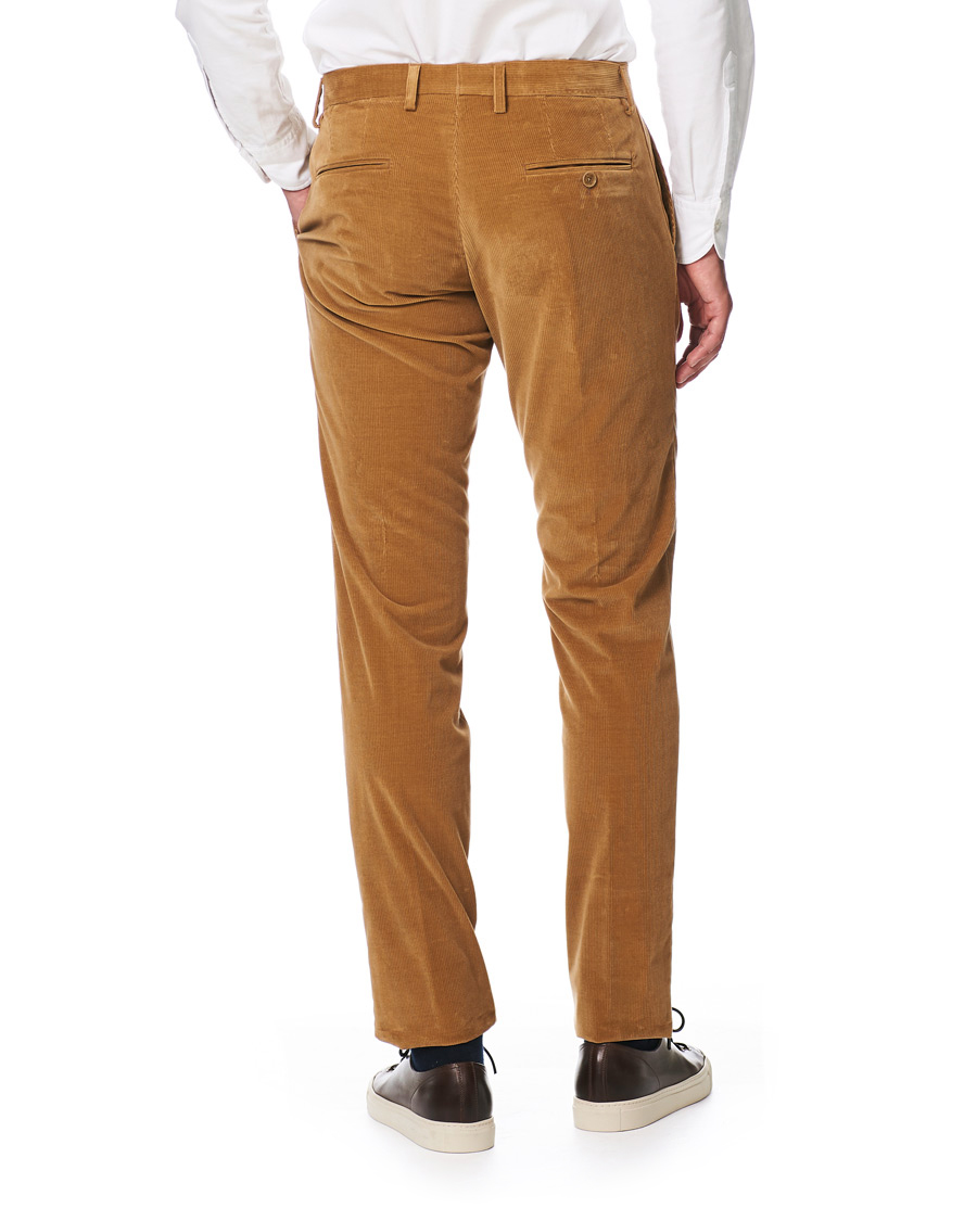 Herre | Bukser | Etro | Pleated Corduroy Trousers Khaki
