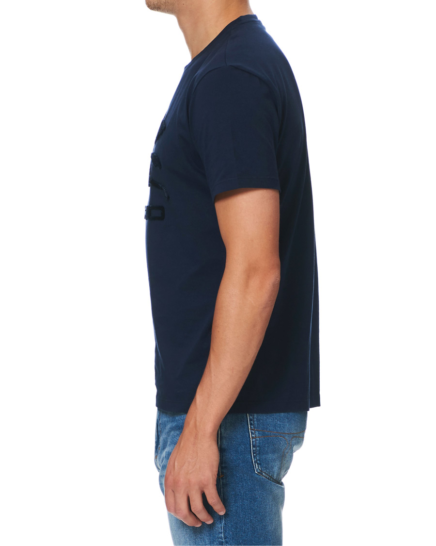 Herre | T-Shirts | Etro | Pegasus Logo T-Shirt Navy