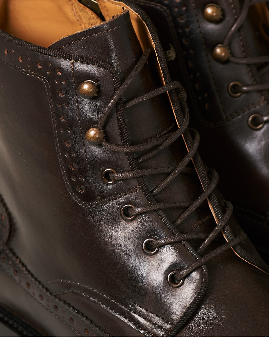 Herre | GANT Flairville Zip High Lace Boot Dark Brown Calf | GANT | Flairville Zip High Lace Boot Dark Brown Calf