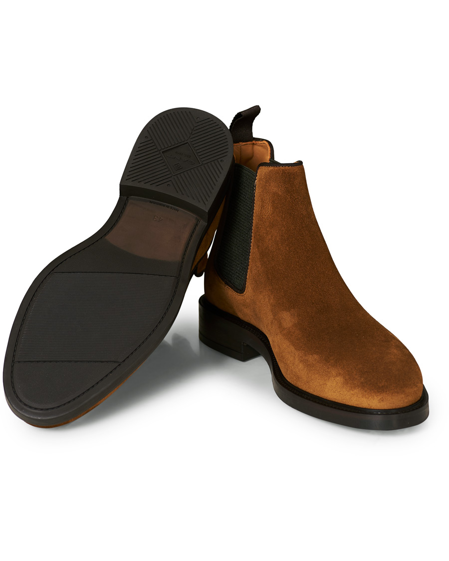 Herre | GANT Flairville Chelsea Boot Tobacco Brown Suede | GANT | Flairville Chelsea Boot Tobacco Brown Suede