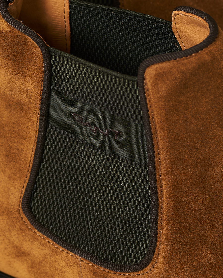 Herre | GANT Flairville Chelsea Boot Tobacco Brown Suede | GANT | Flairville Chelsea Boot Tobacco Brown Suede
