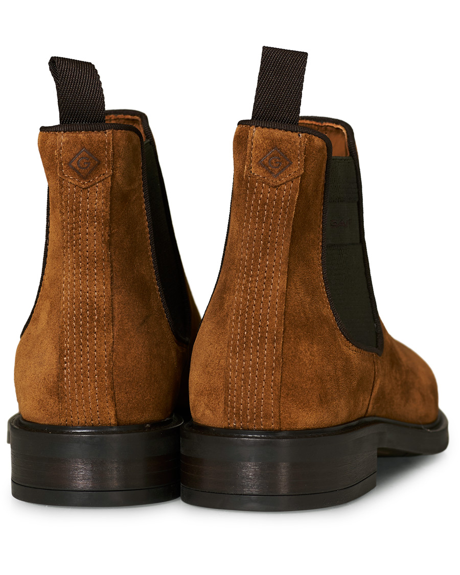 Herre | GANT Flairville Chelsea Boot Tobacco Brown Suede | GANT | Flairville Chelsea Boot Tobacco Brown Suede