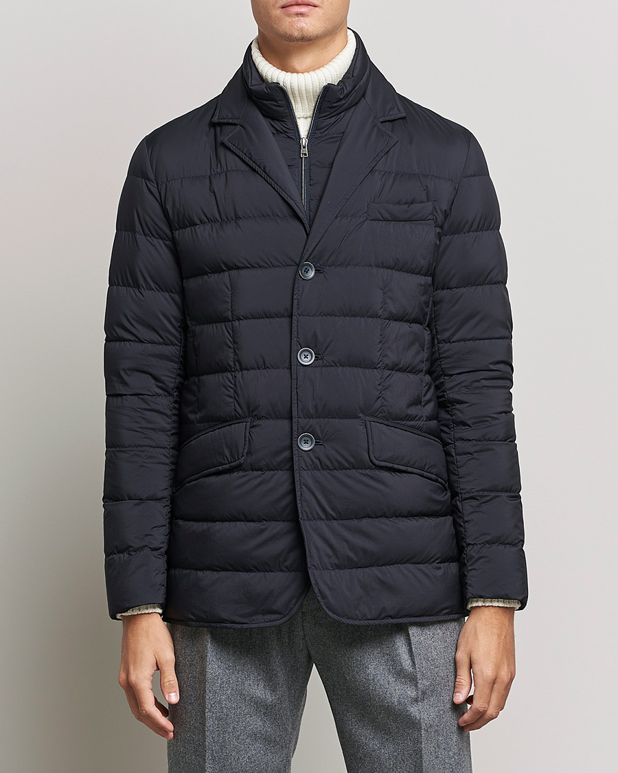 Herre | Jakker | Herno | Nuage Down Blazer Navy