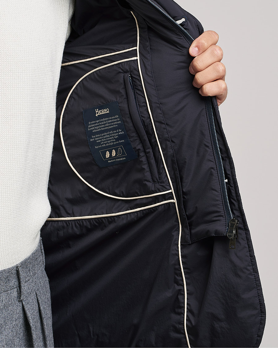 Herre | Jakker | Herno | Nuage Down Blazer Navy