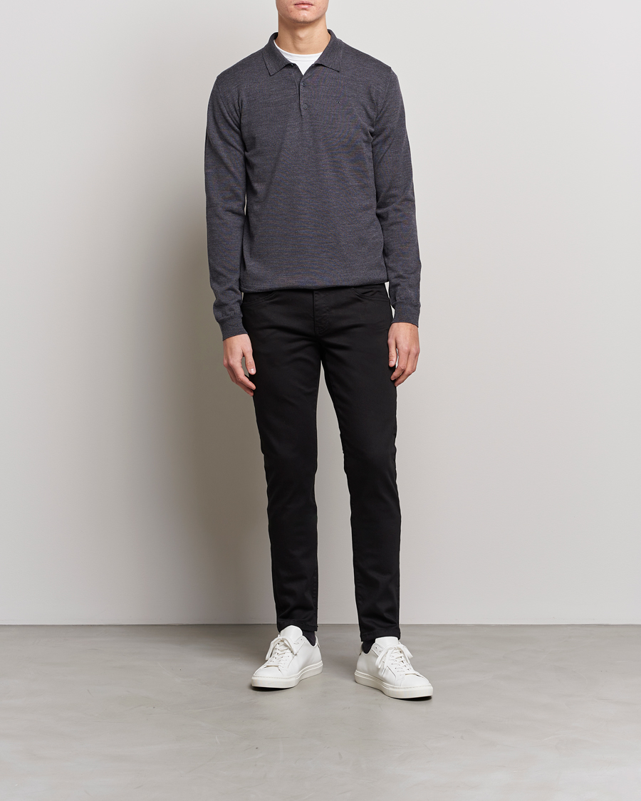 Herre | Jeans | J.Lindeberg | Jay Reactive Jeans Black