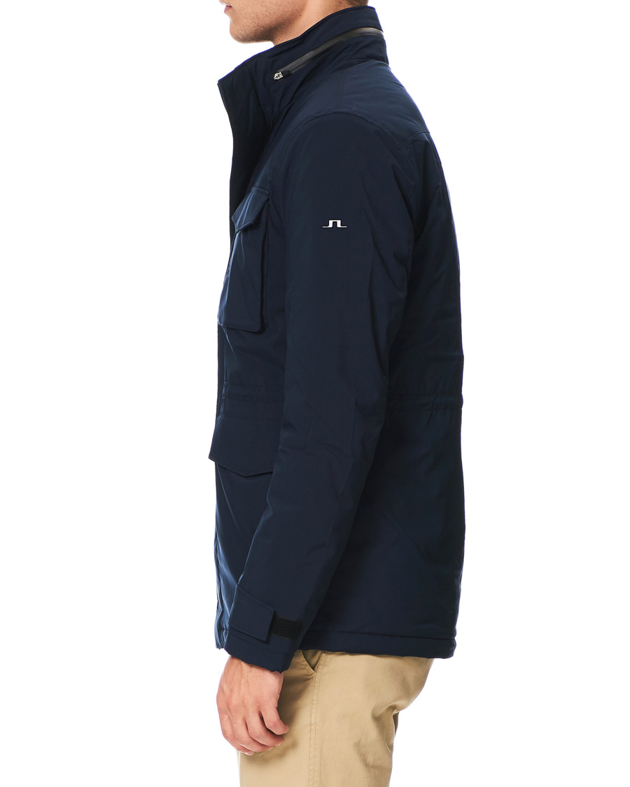 Herre | Jakker | J.Lindeberg | Tracher Tech Field Jacket Navy