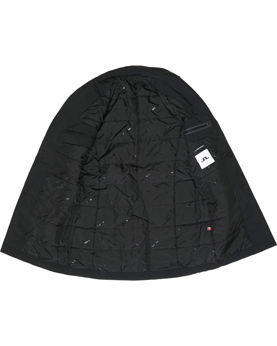 Herre | Jakker | J.Lindeberg | Wolger Tech Coat Black