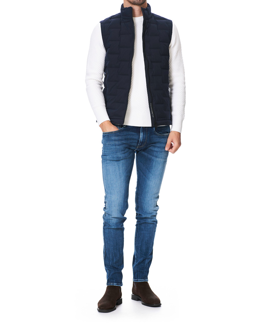 Herre | Jakker | J.Lindeberg | Ease Down Vest Navy