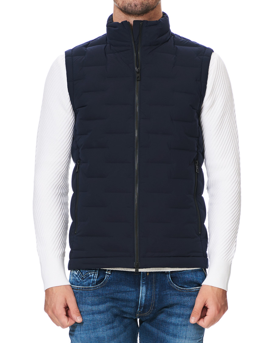 Herre | Jakker | J.Lindeberg | Ease Down Vest Navy