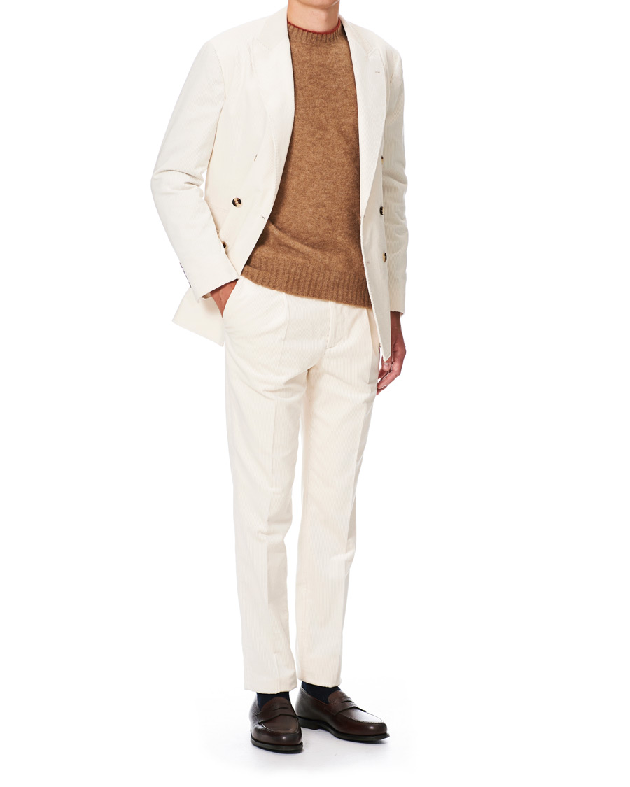 Herre | Blazere & jakker | Brunello Cucinelli | Sea Island Cotton Corduroy Blazer Winter White