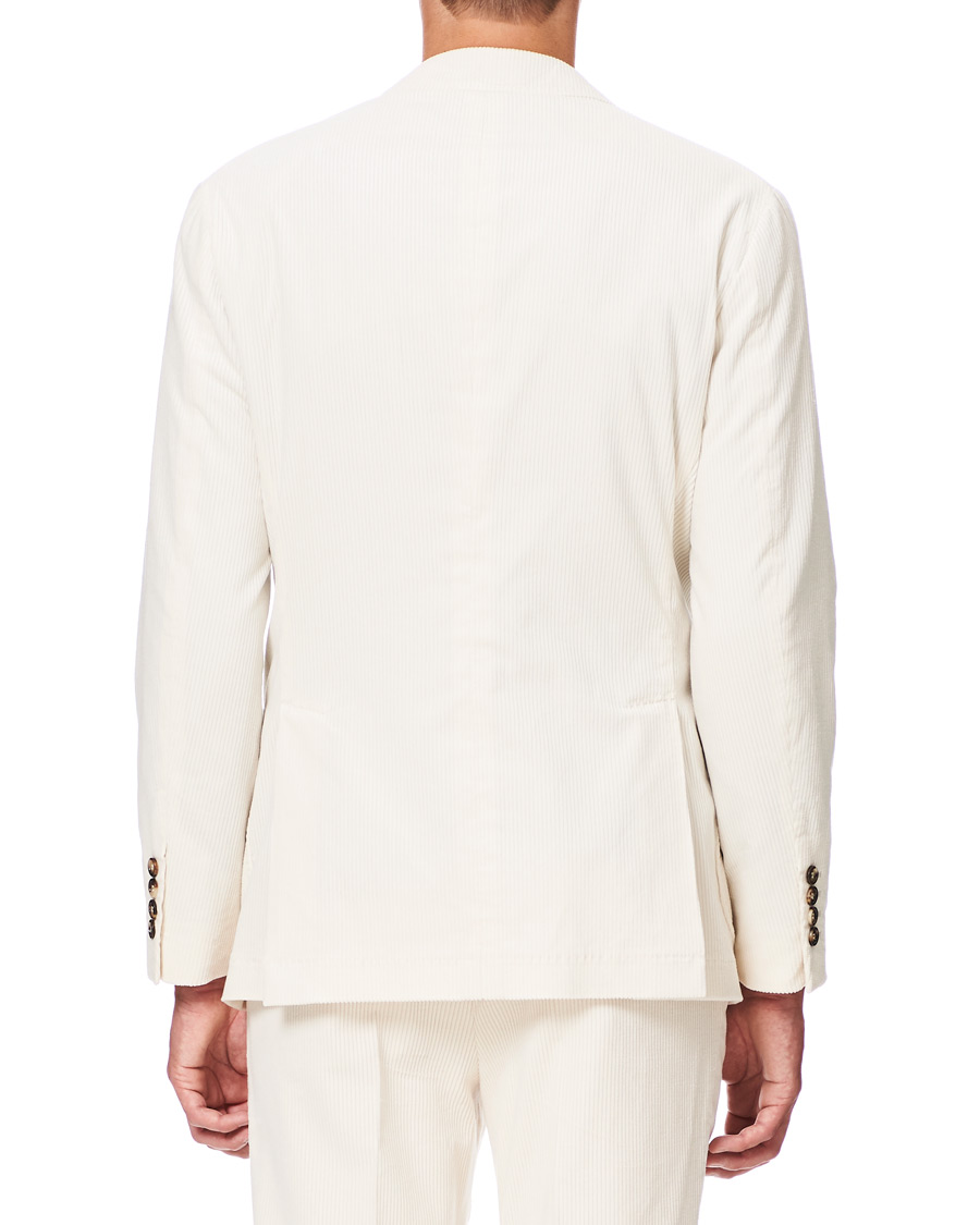 Herre | Blazere & jakker | Brunello Cucinelli | Sea Island Cotton Corduroy Blazer Winter White