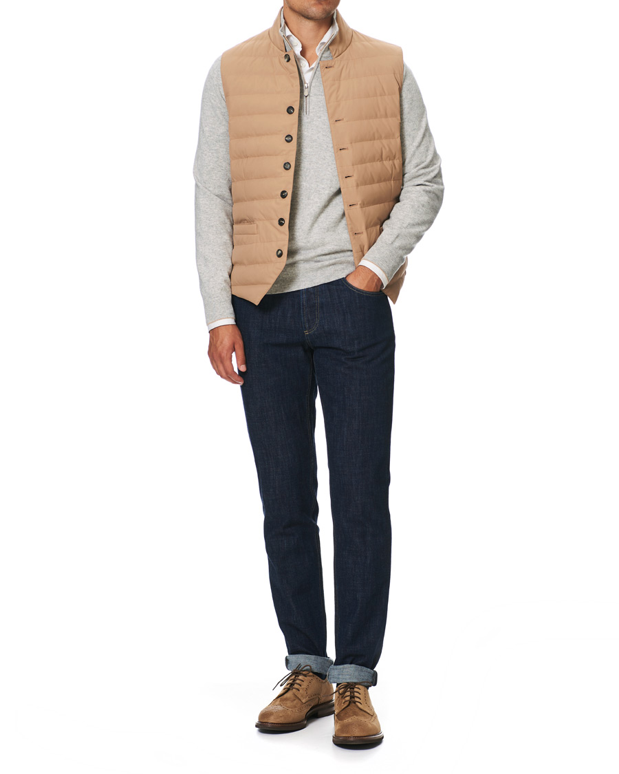 Herre | Jeans | Brunello Cucinelli | Slim Fit 5-Pocket Jeans Dark Indigo