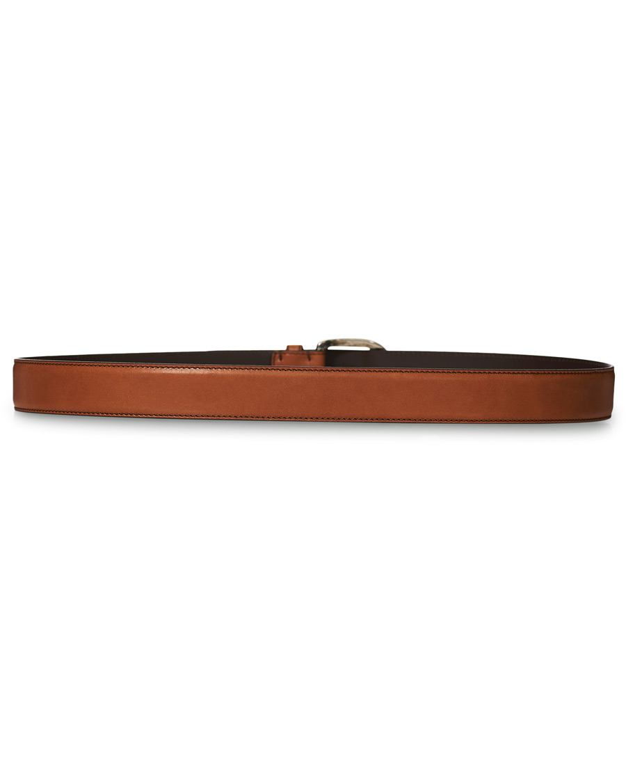 Herre | Brunello Cucinelli Plain Belt Brown Calf | Brunello Cucinelli | Plain Belt Brown Calf