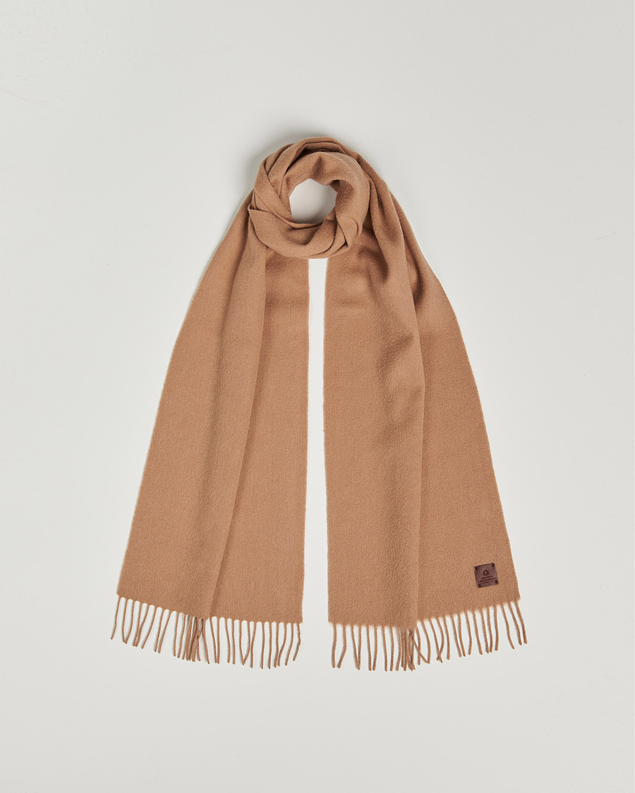 Herre | Amanda Christensen Merino Wool Scarf Camel | Amanda Christensen | Merino Wool Scarf Camel