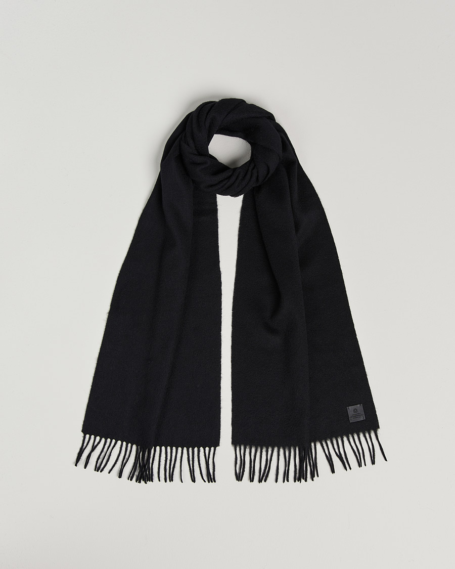 Herre | Amanda Christensen Merino Wool Scarf Black | Amanda Christensen | Merino Wool Scarf Black