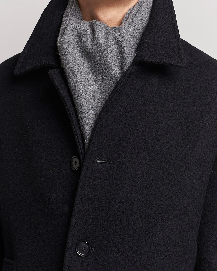 Herre | Amanda Christensen Merino Wool Scarf Grey Melange | Amanda Christensen | Merino Wool Scarf Grey Melange
