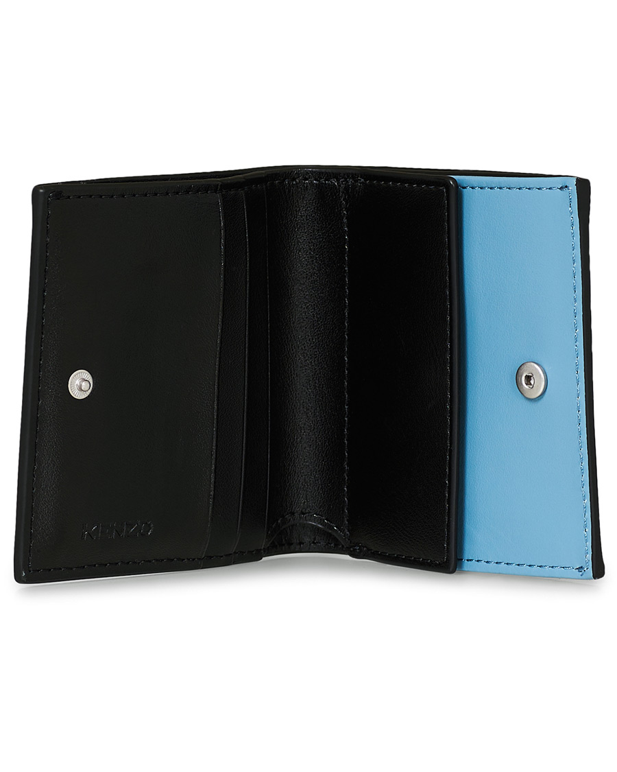 Herre | KENZO Tiger Icon Slim Fold Wallet Black | KENZO | Tiger Icon Slim Fold Wallet Black
