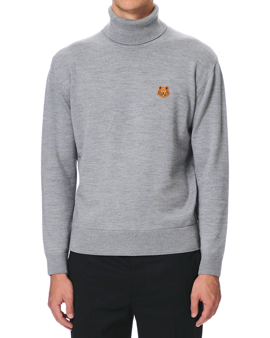 Herre | Trøjer | KENZO | Tiger Crest Polo Grey
