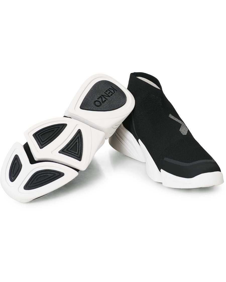 Herre | KENZO K-Sock Slip On Sneaker Black | KENZO | K-Sock Slip On Sneaker Black