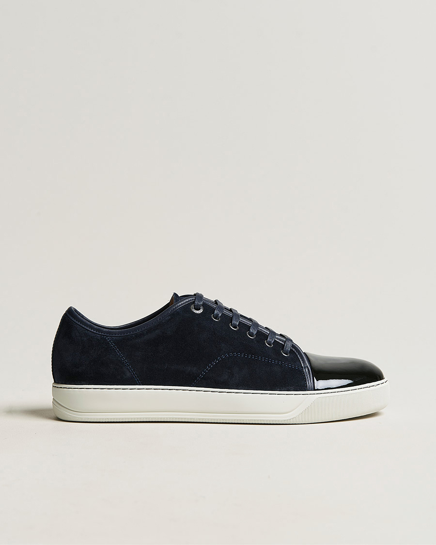 Herre | LanvinDBB1 Patent Cap Toe SneakerNavyUK8 - EU42 | Lanvin | DBB1 Patent Cap Toe Sneaker Navy UK8 - EU42