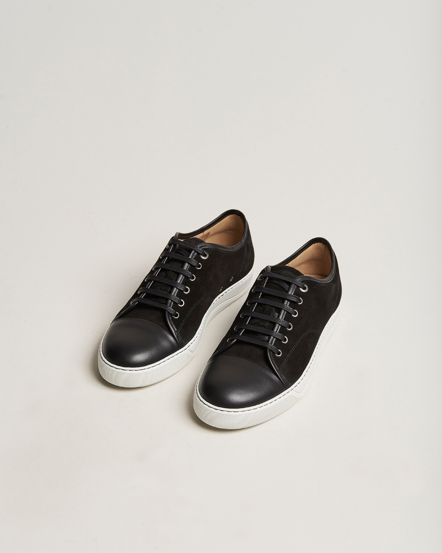 Herre | Sneakers | Lanvin | DBB1 Nappa Cap Toe Sneaker Black