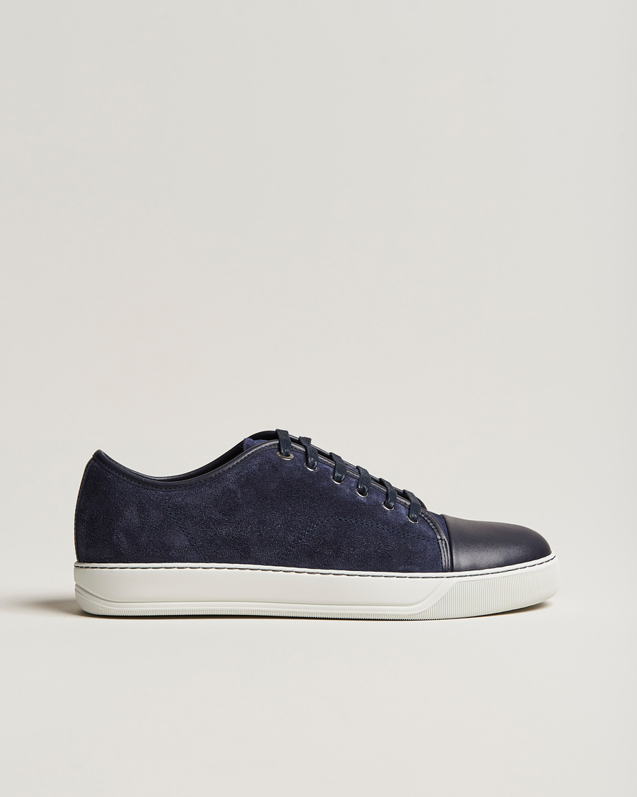 Herre | Sneakers | Lanvin | DBB1 Nappa Cap Toe Sneaker Navy