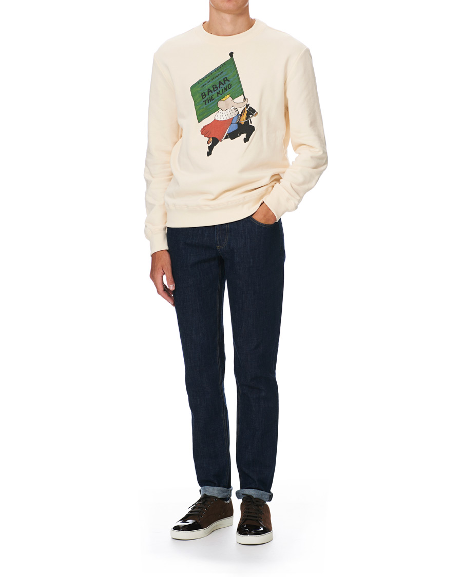 Herre | Trøjer | Lanvin | Babar Sweatshirt Ecru