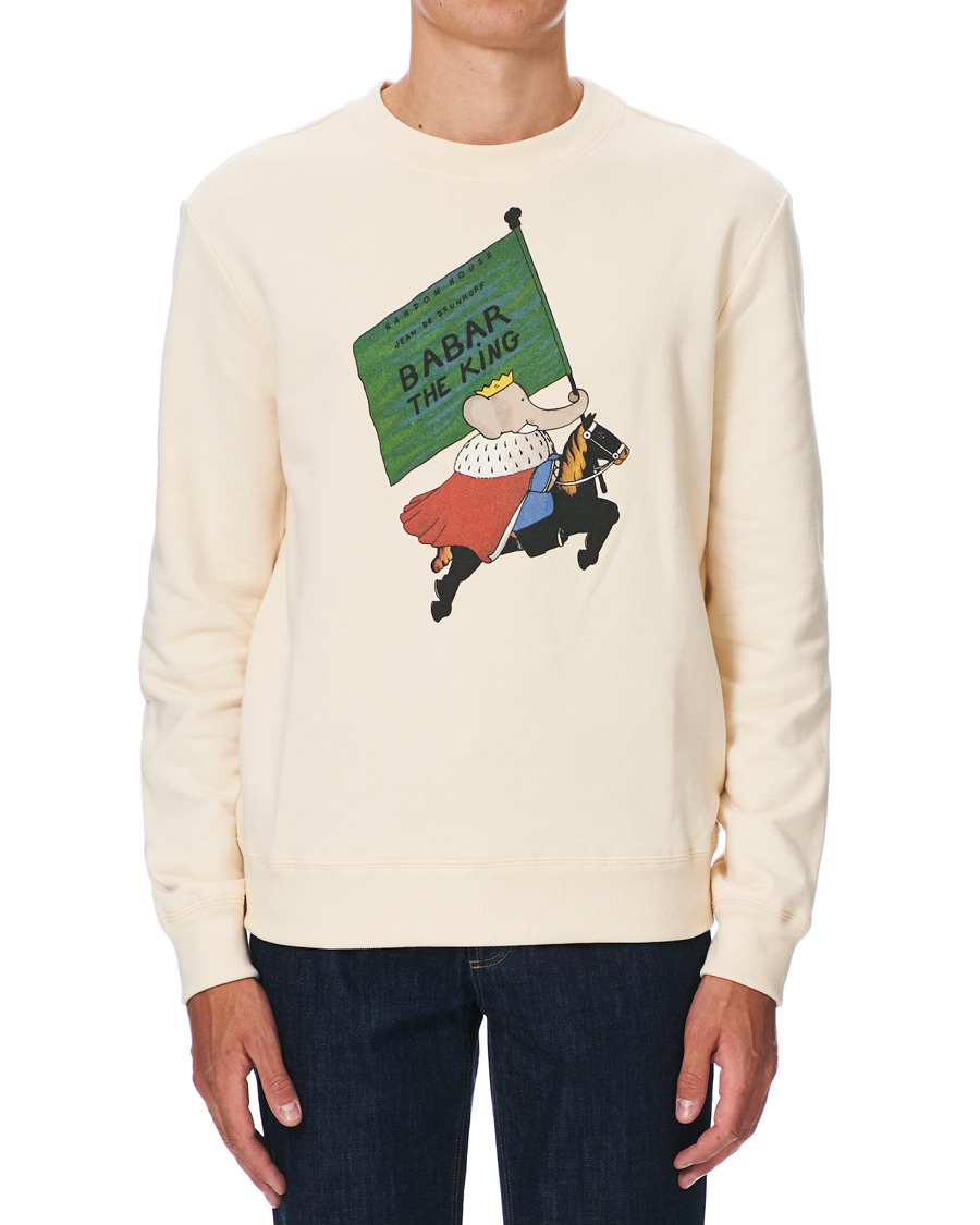 Herre | Trøjer | Lanvin | Babar Sweatshirt Ecru
