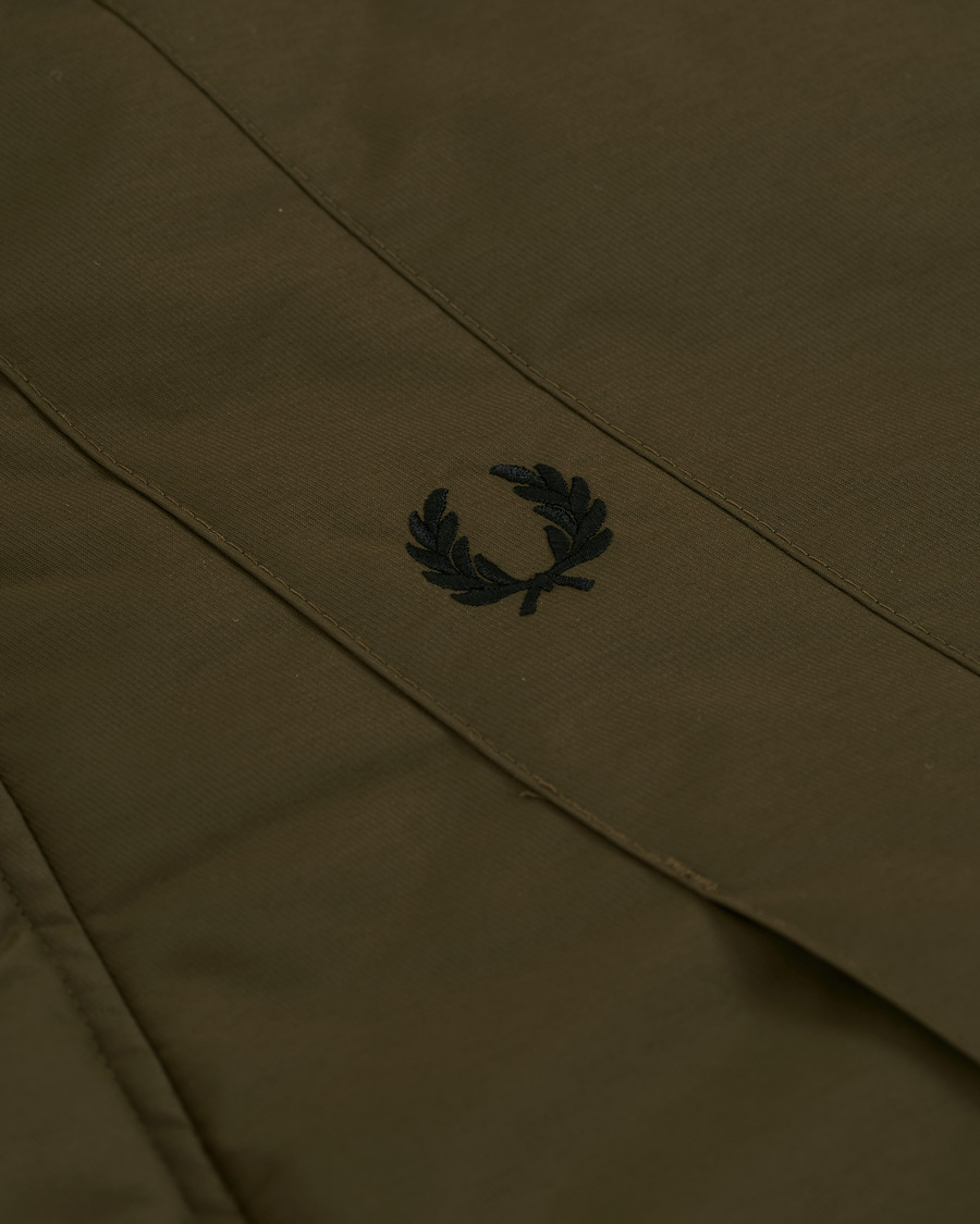 Herre | Jakker | Fred Perry | Padded Zip Parka Green