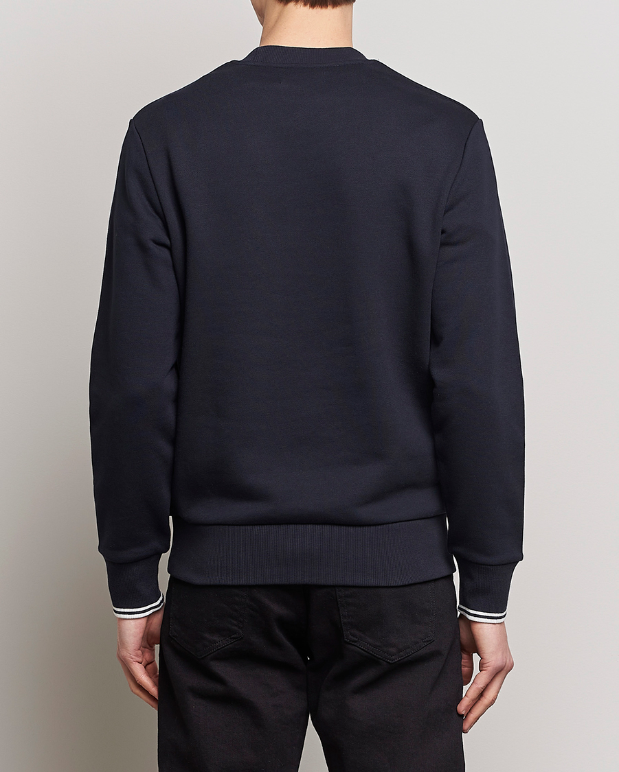 Herre | Trøjer | Fred Perry | Crew Neck Sweatshirt Navy