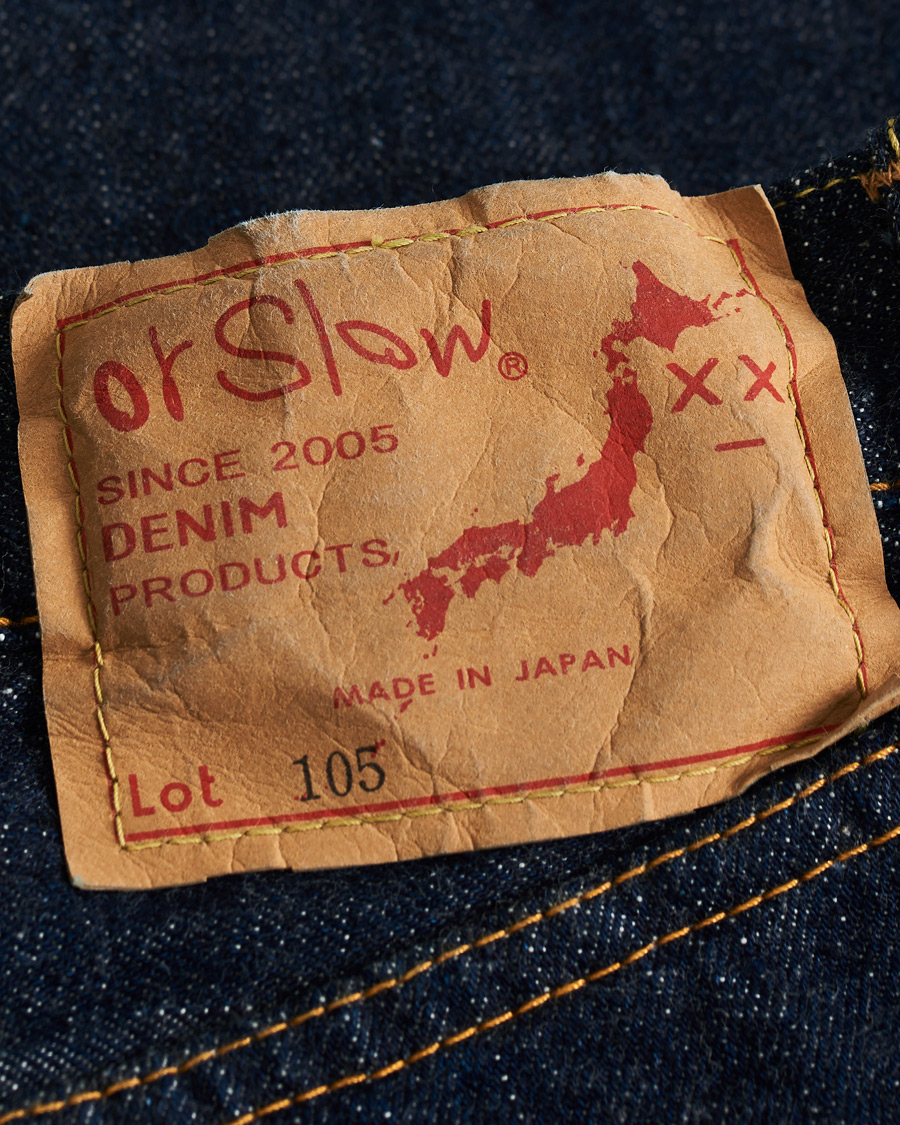 Herre | Jeans | orSlow | Straight Fit 105 Selvedge Jeans One Wash