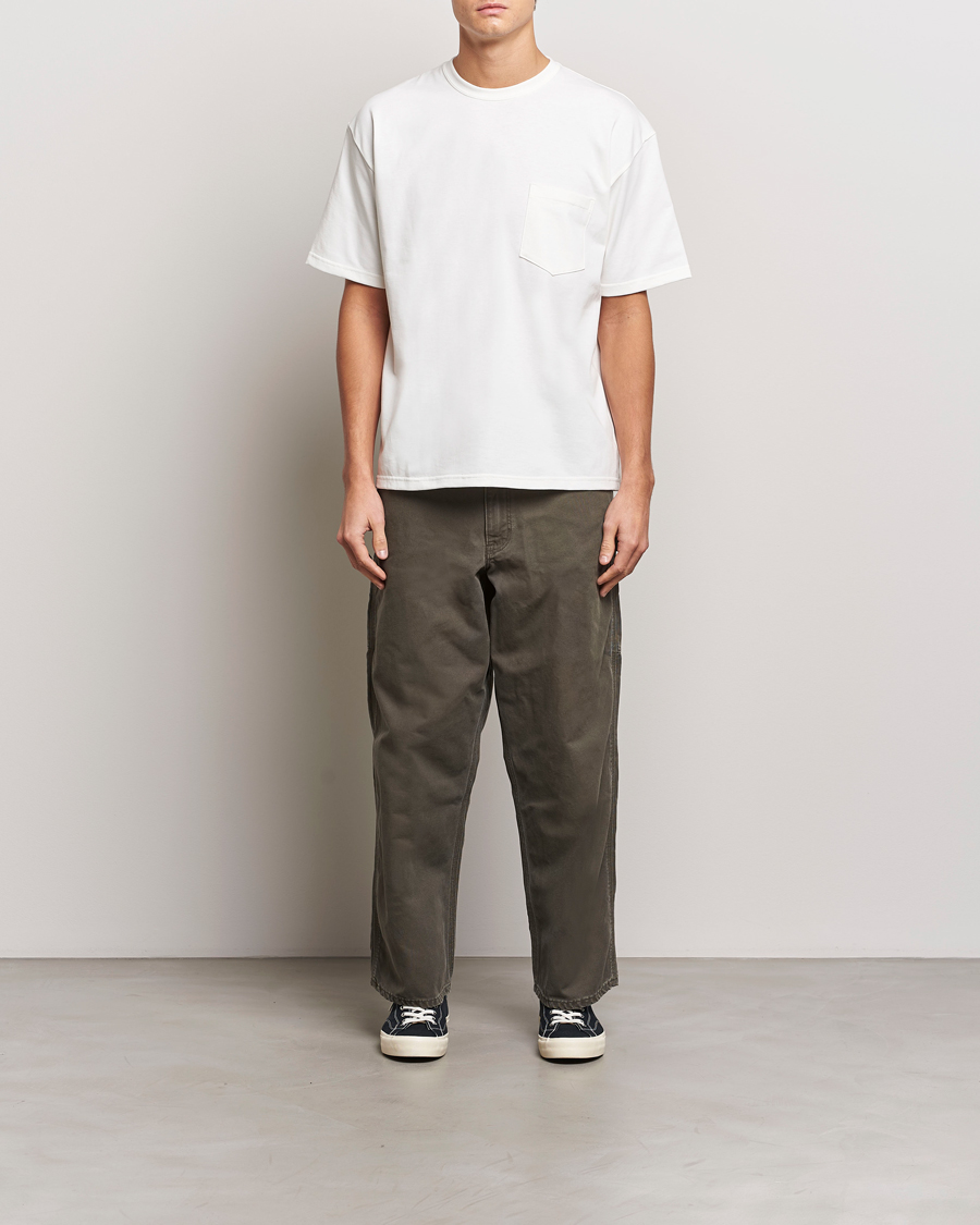 Herre | T-Shirts | orSlow | Pocket T-Shirt White