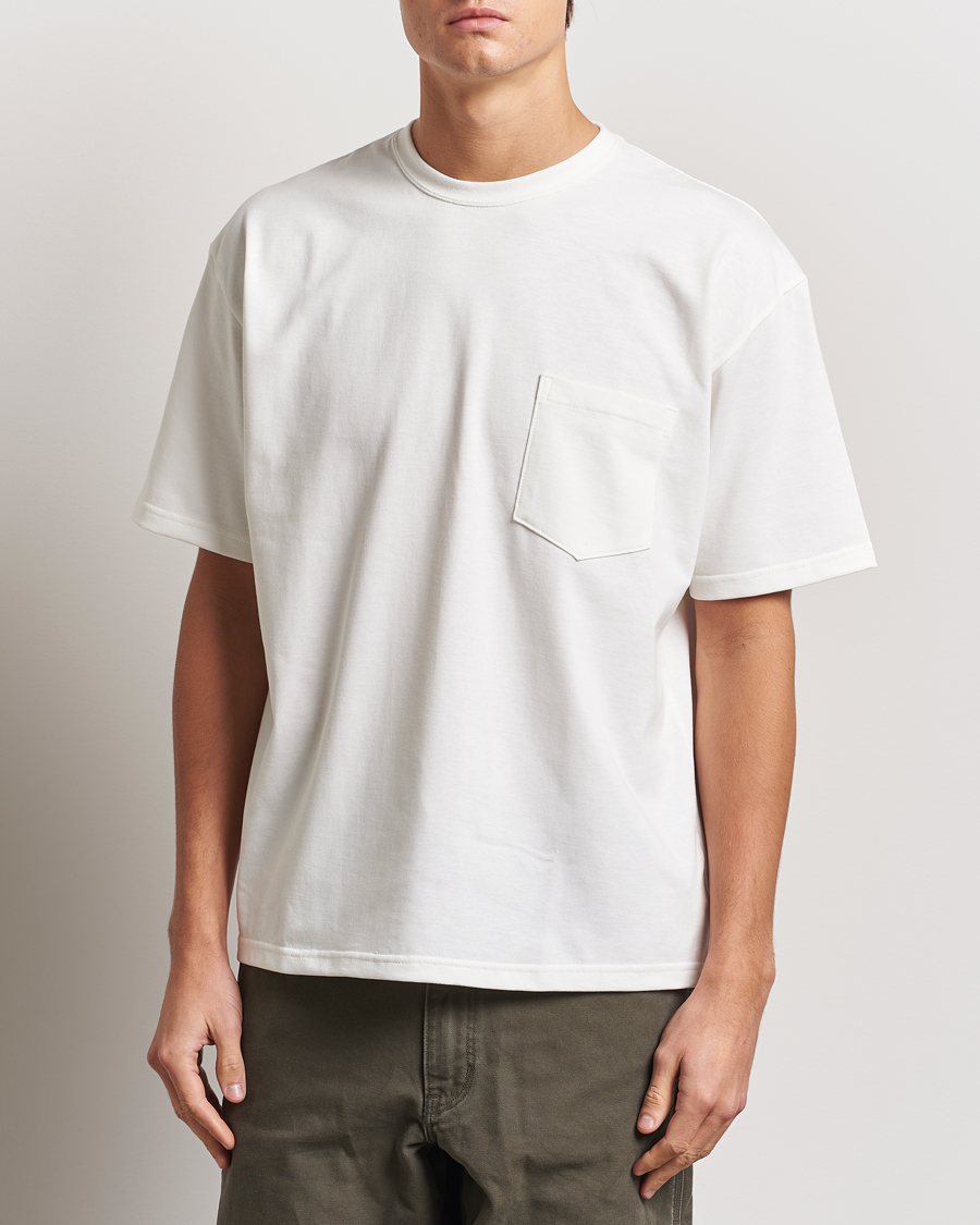 Herre | T-Shirts | orSlow | Pocket T-Shirt White