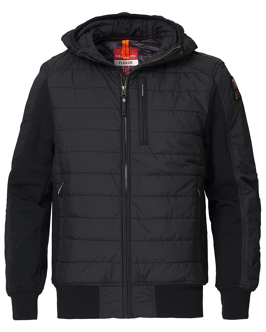 Herre | Jakker | Parajumpers | Gordon Hooded Hybrid Jacket Black