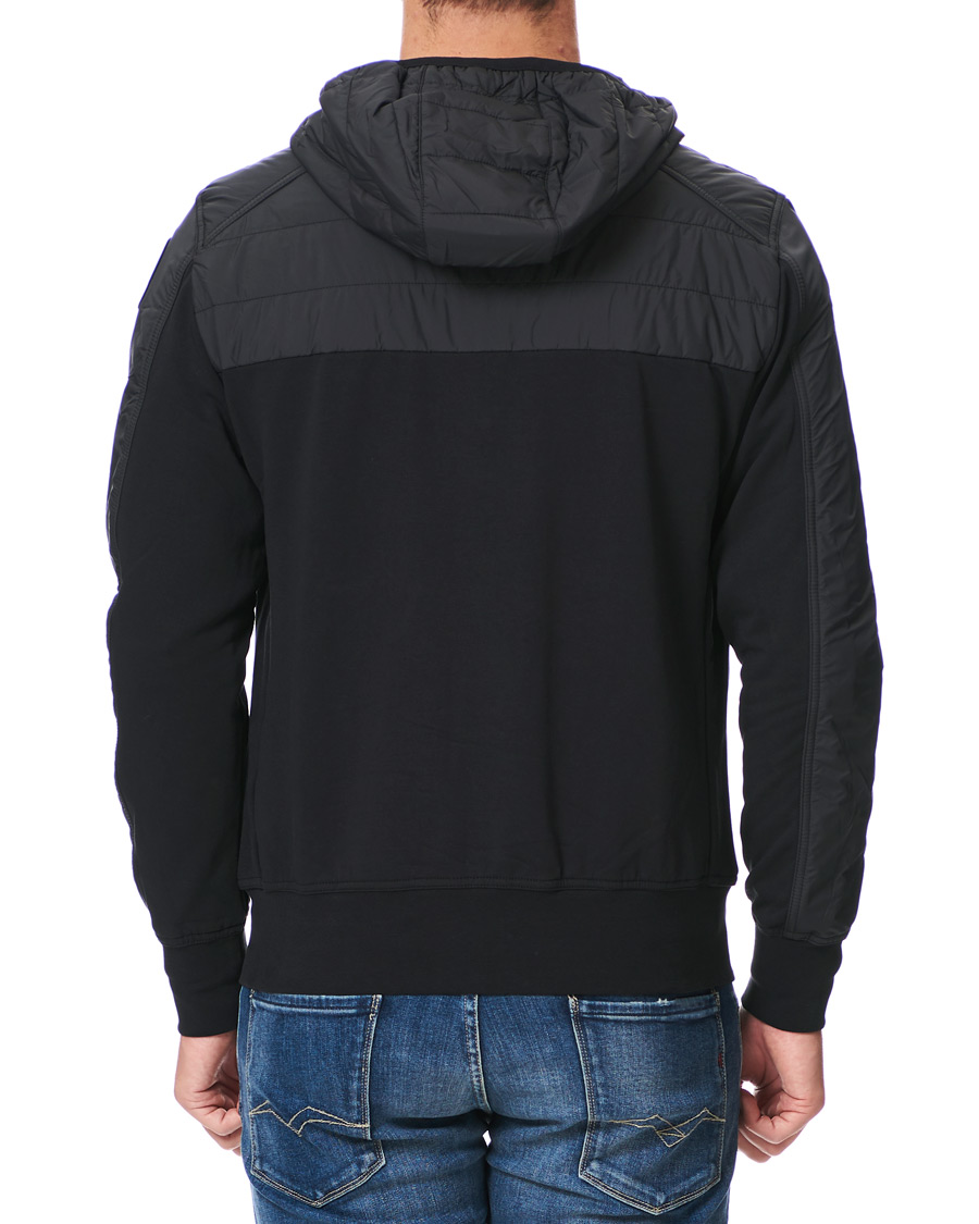 Herre | Jakker | Parajumpers | Gordon Hooded Hybrid Jacket Black
