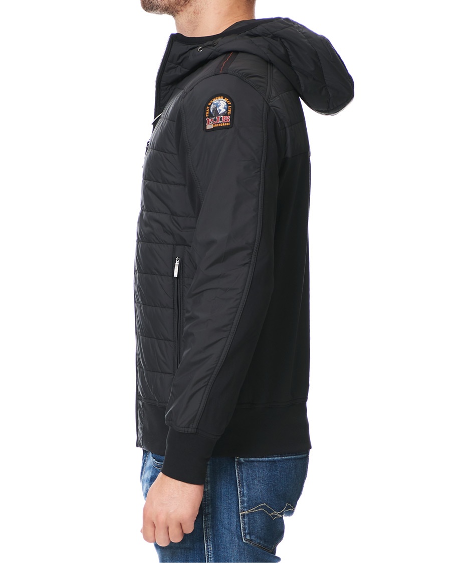 Herre | Jakker | Parajumpers | Gordon Hooded Hybrid Jacket Black